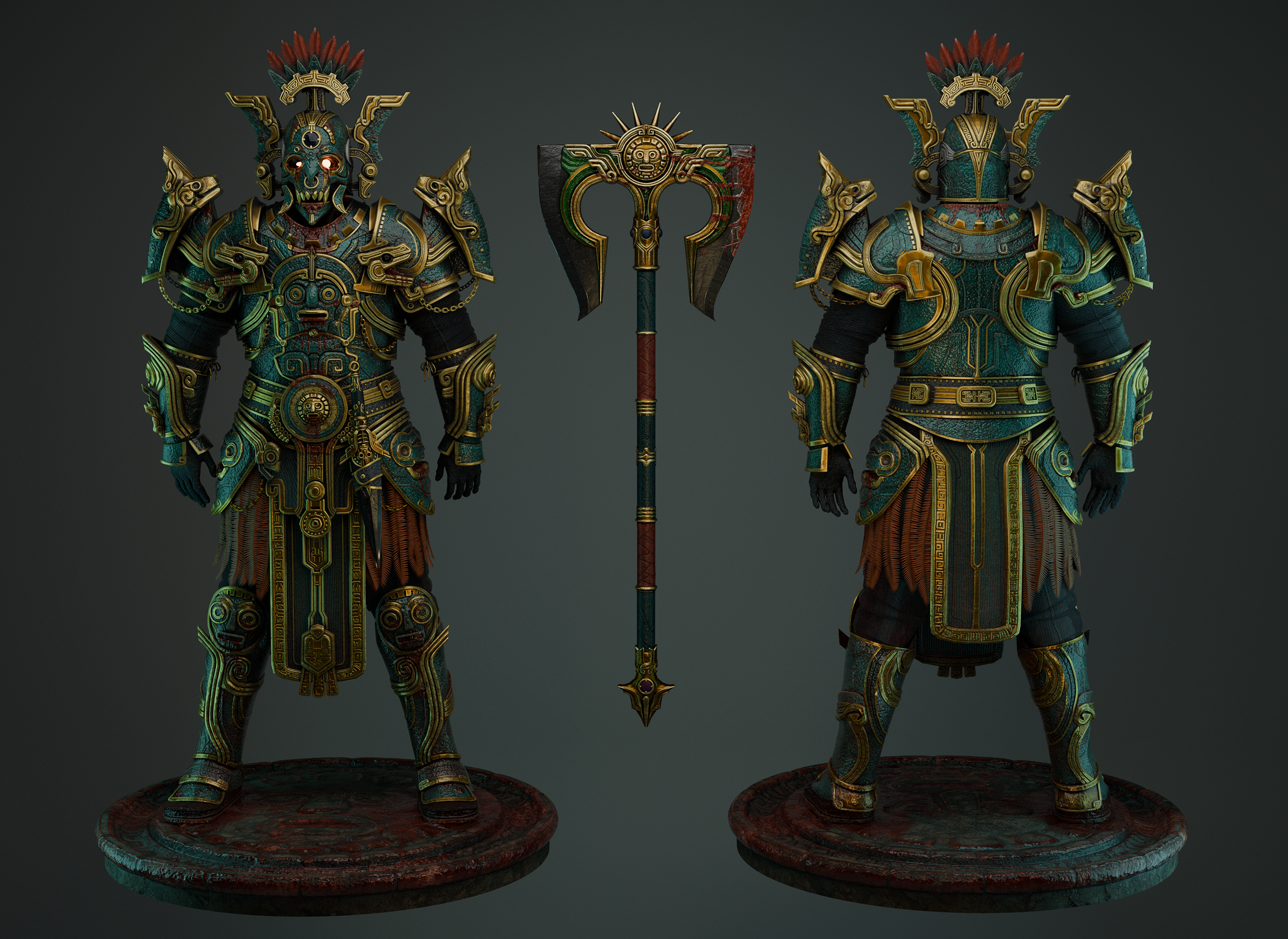 Aztec Environment render 1