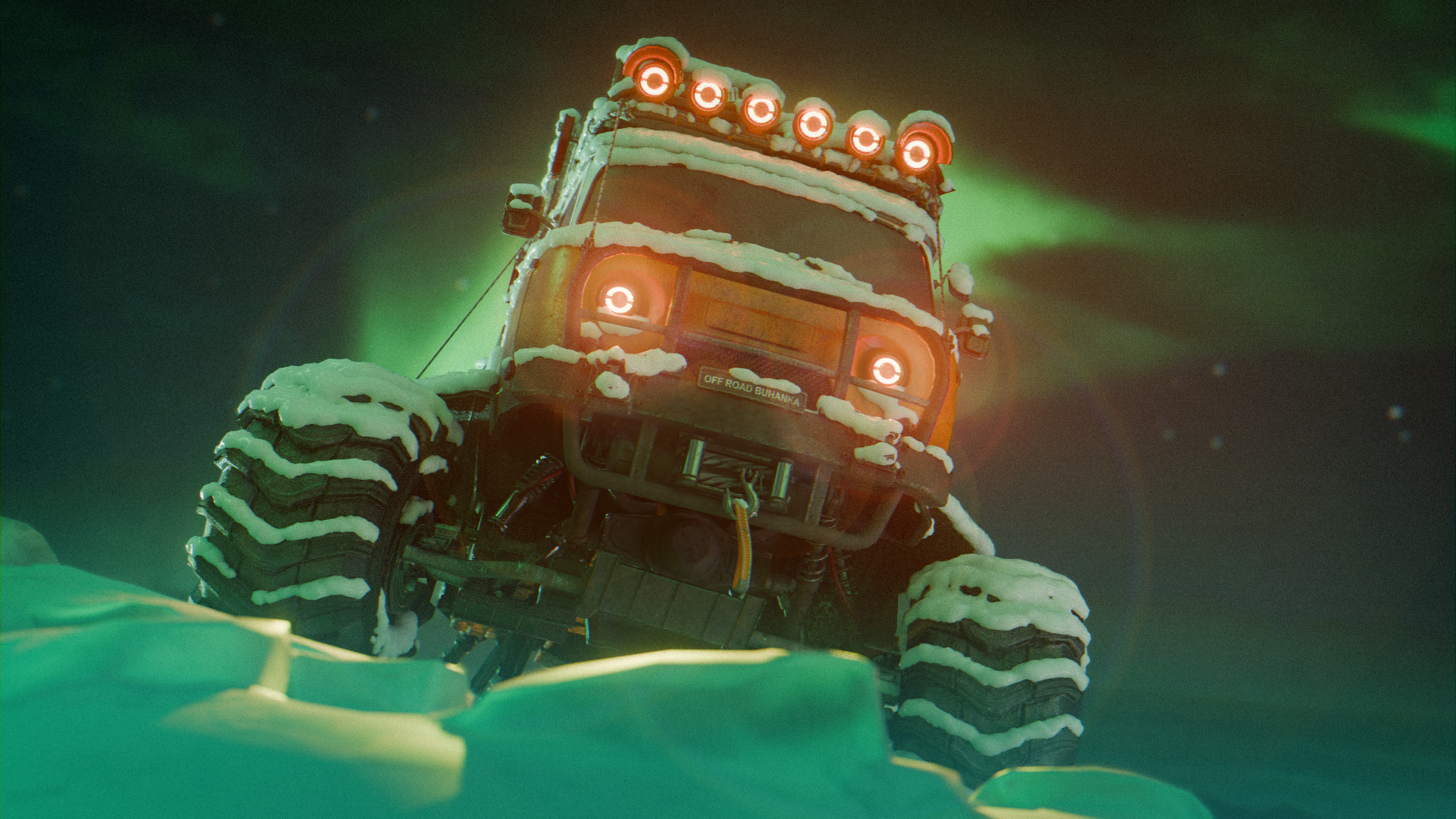 UAZ Buhanka render 3