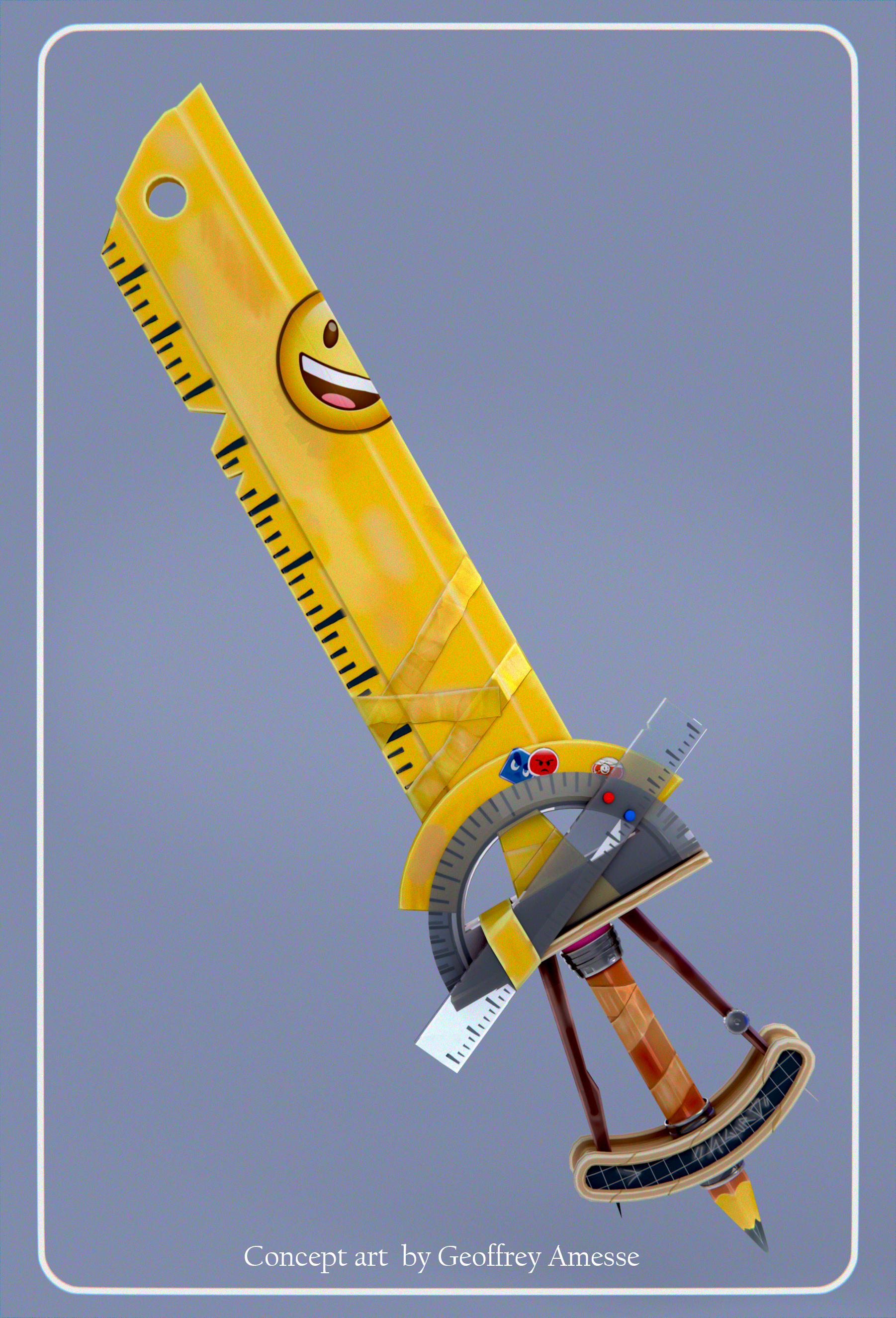 Ancient Sword render 1