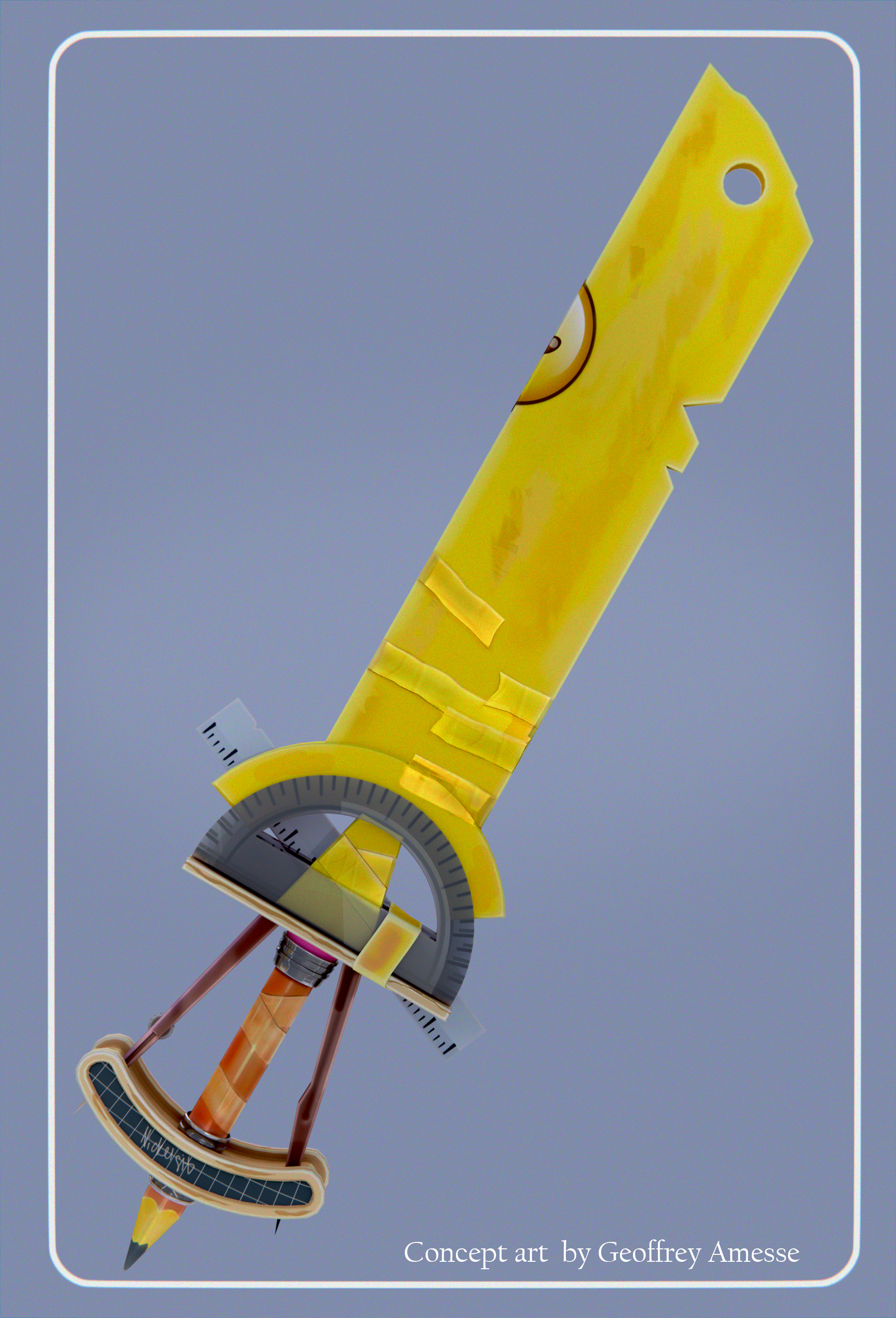 Ancient Sword render 2